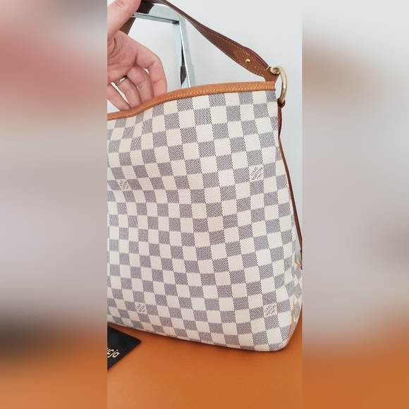 Louis Vuitton Delightful MM damier azur - Picture 4 of 16